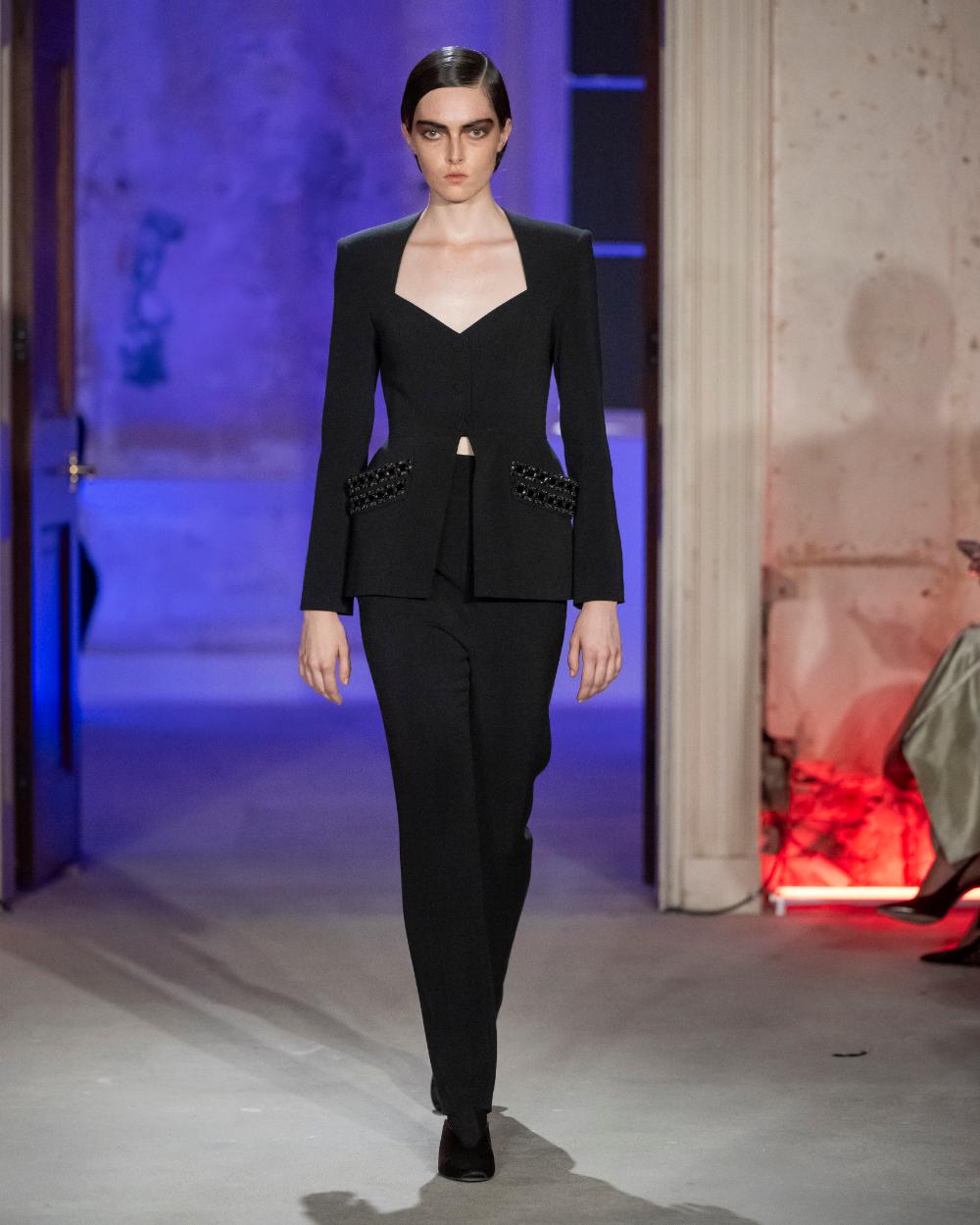 Huishan Zhang Spring 2025 Look 13; Photo: Courtesy of Huishan Zhang