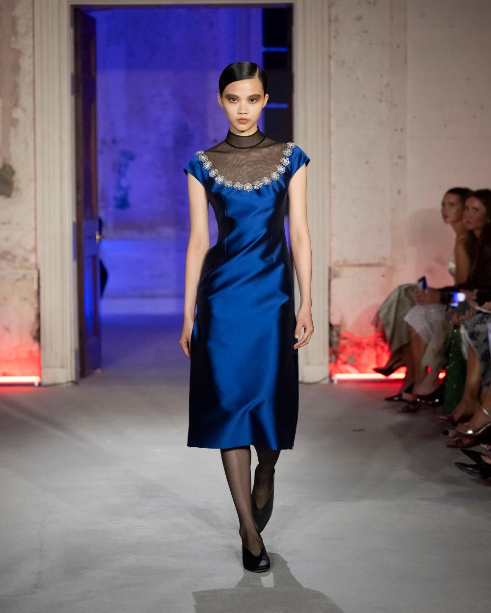 Huishan Zhang Spring 2025 Look 35; Photo: Courtesy of Huishan Zhang