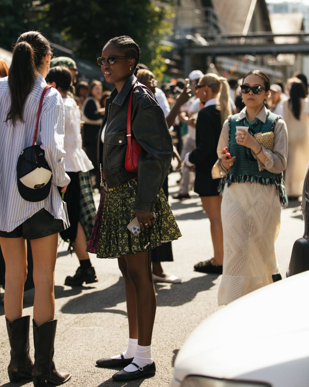 Tactile Treasures - Copenhagen Spring 2025 Street Style Trends - Pleats