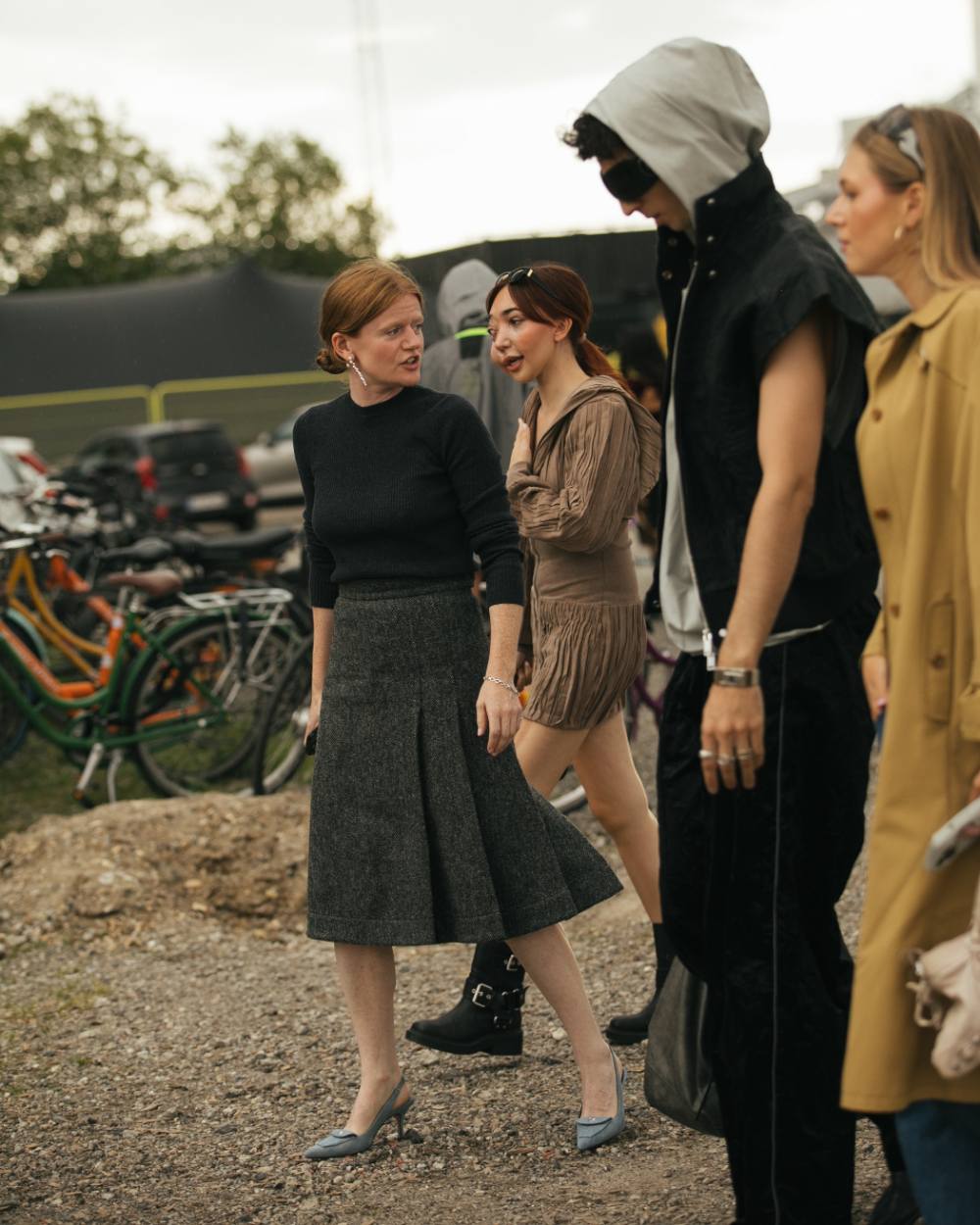 Tactile Treasures - Copenhagen Spring 2025 Street Style Trends - Pleats