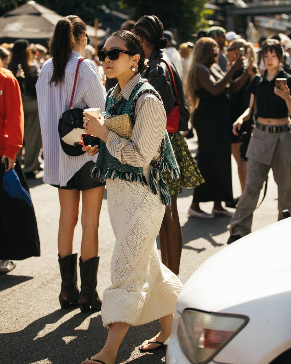 Tactile Treasures - Copenhagen Spring 2025 Street Style Trends - Fringing