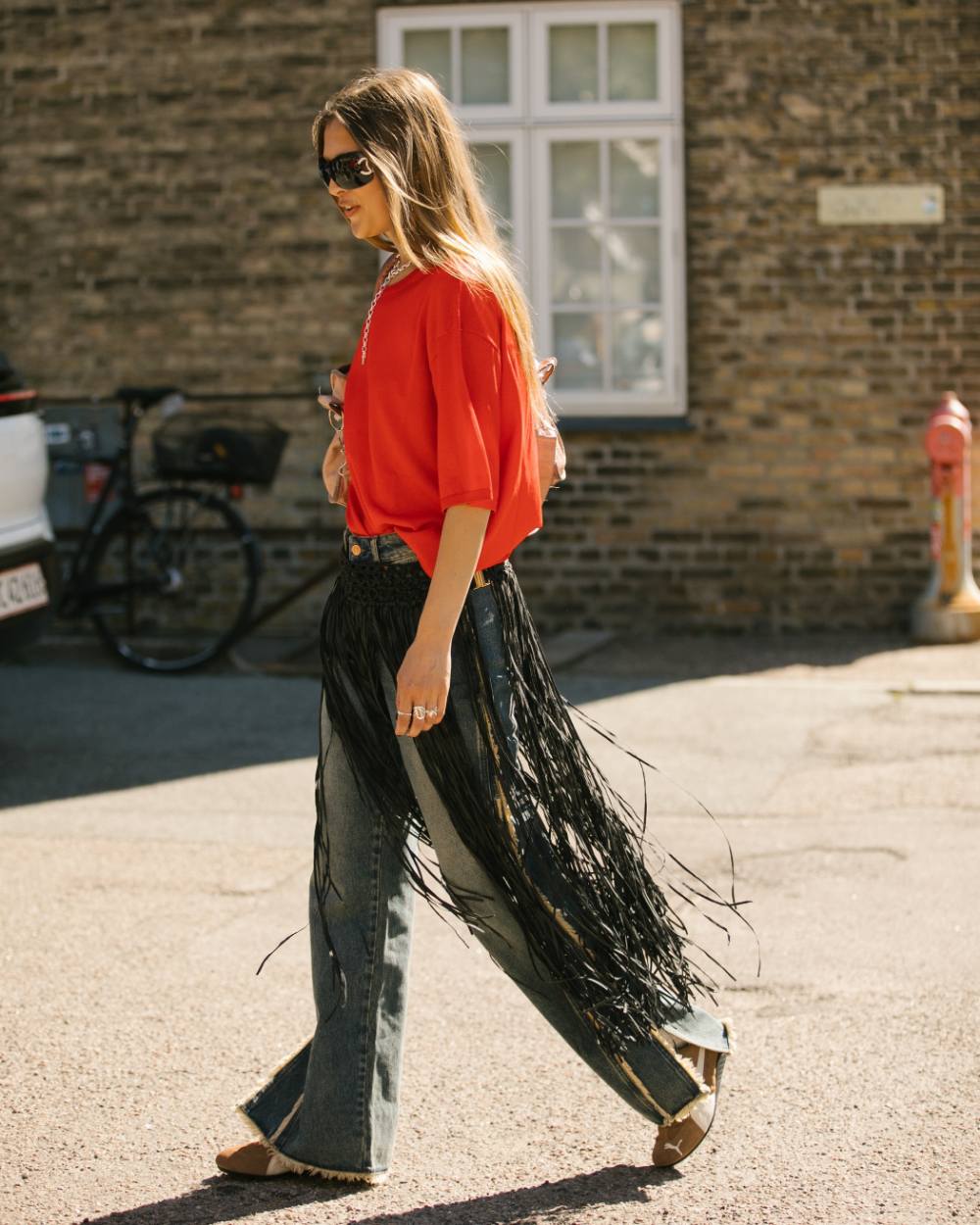 Tactile Treasures - Copenhagen Spring 2025 Street Style Trends - Fringing