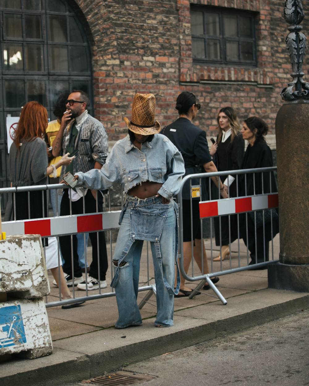 Tactile Treasures - Copenhagen Spring 2025 Street Style Trends - Denim