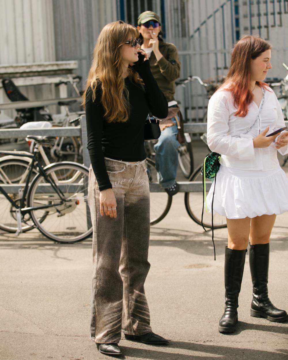 Tactile Treasures - Copenhagen Spring 2025 Street Style Trends - Denim