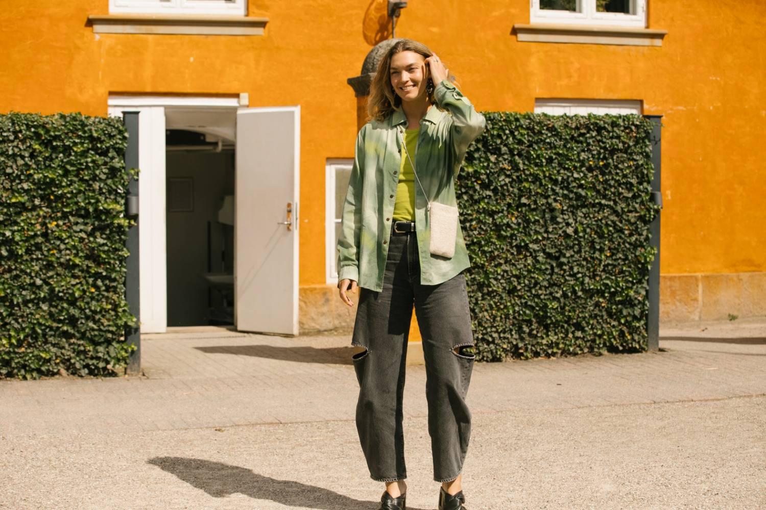 Tactile Treasures - Copenhagen Spring 2025 Street Style Trends - Denim